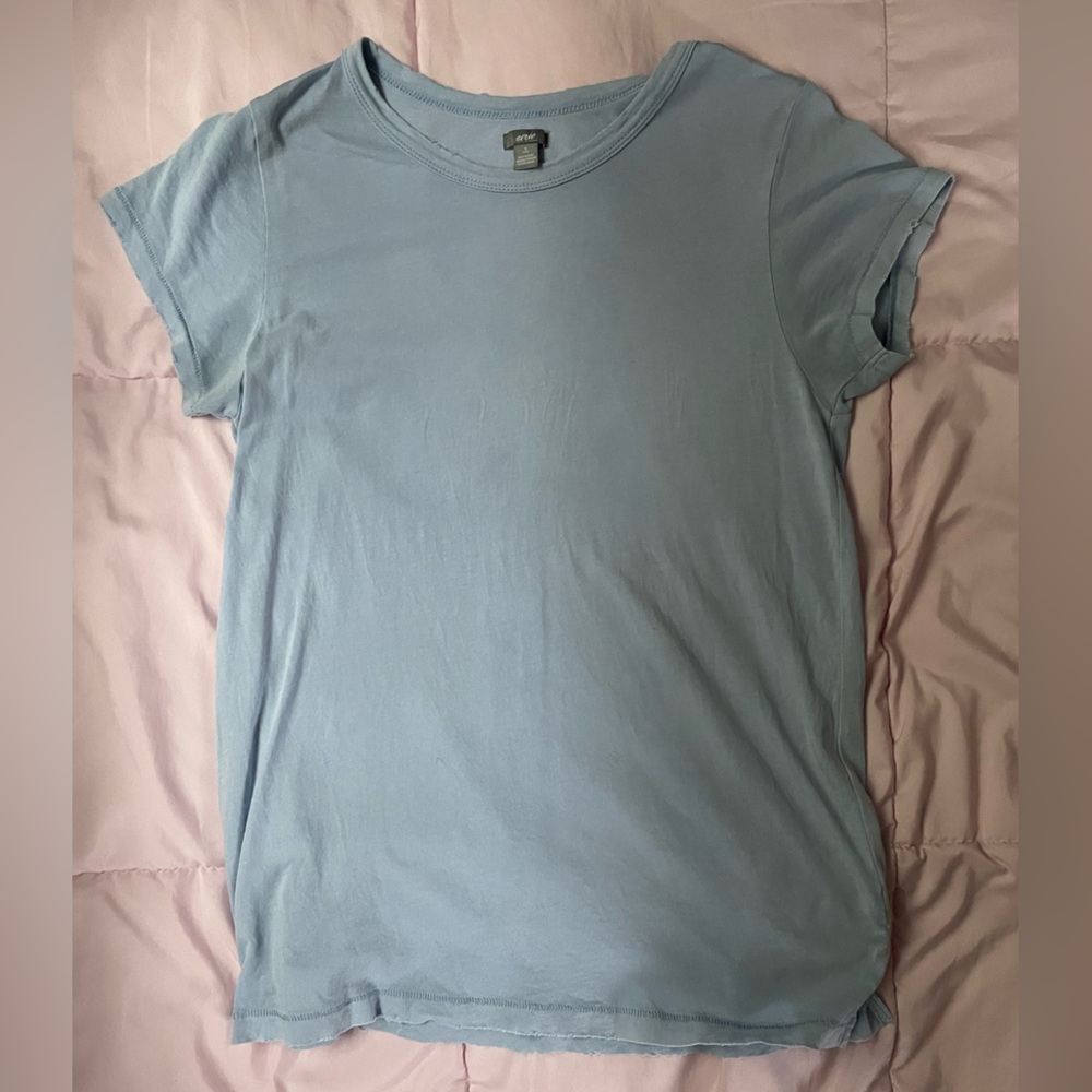 Aerie Light Blue Short Sleeve Tee